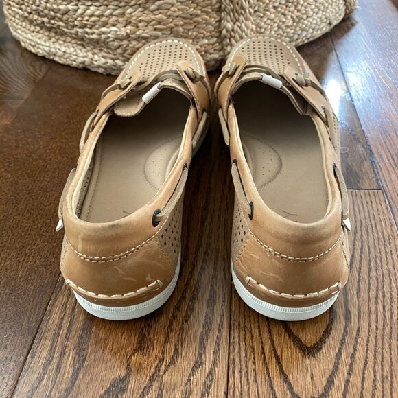 Sperry - Coil Ivy Perforated Boat Shoes 10M - Picture 4 of 7